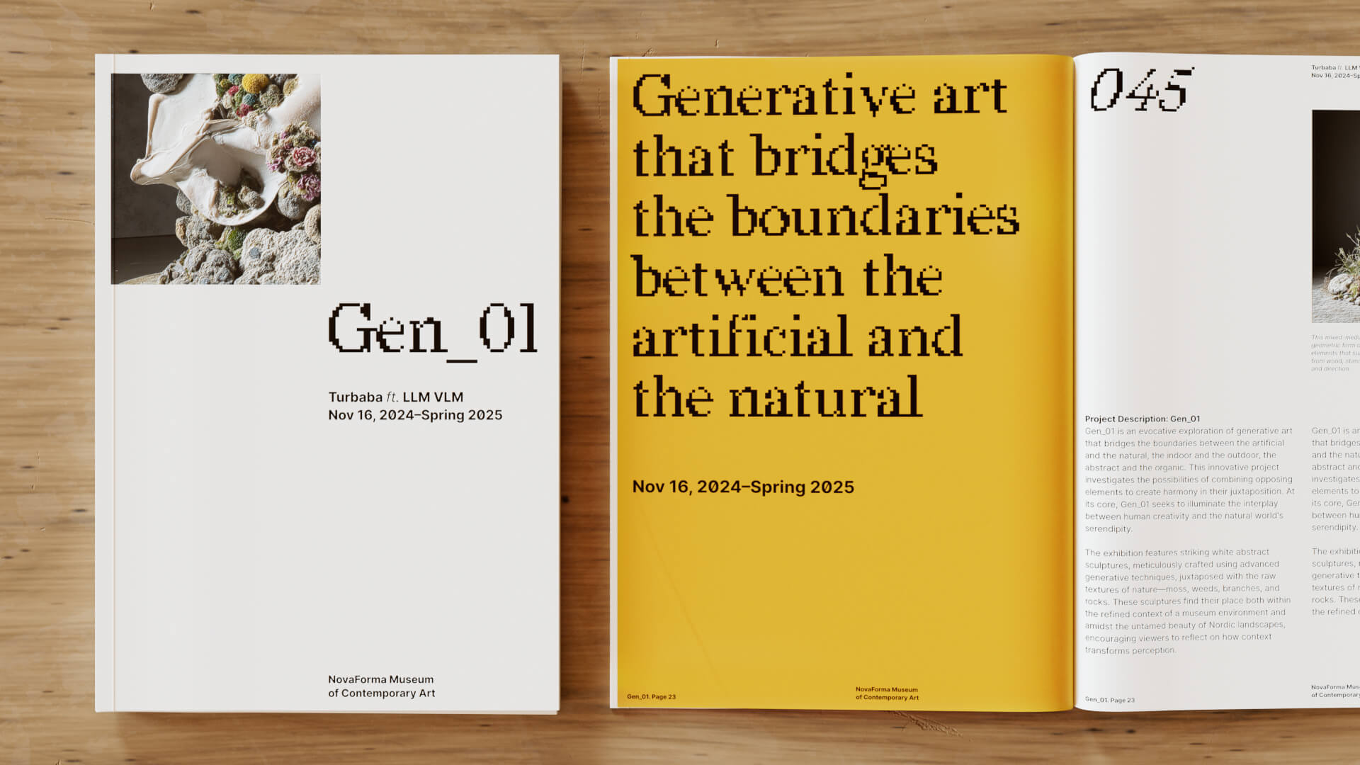 Gen_01 — exhibition view