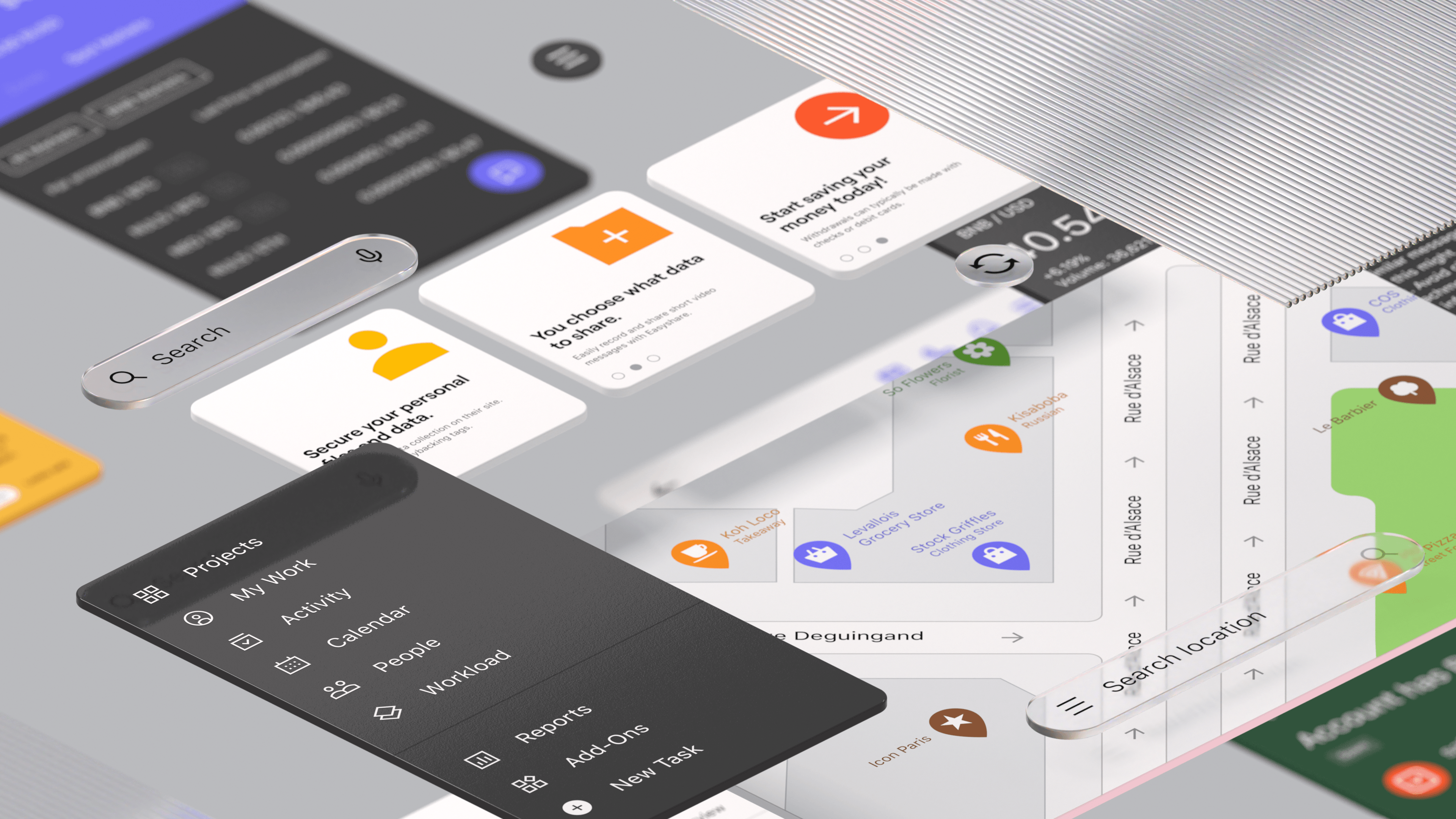 Iconoteka in use — UI